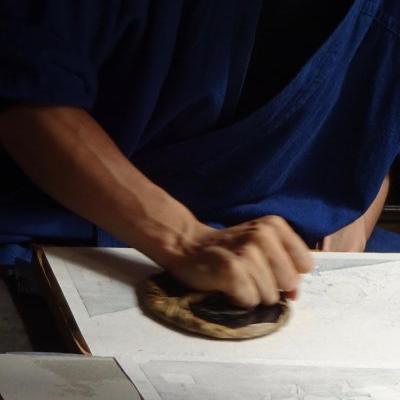 【無料】ゴールデンウィークに「浮世絵木版画 摺りの実演」を開催