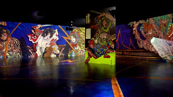 浮世絵アート江戸兵衛E 歌川国安による浮世絵「「寺岡平右エ門」「堀部弥兵衛」「矢間