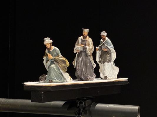 アニメ撮影台にてプレゼピオを展示します【2025年クリスマスイベント