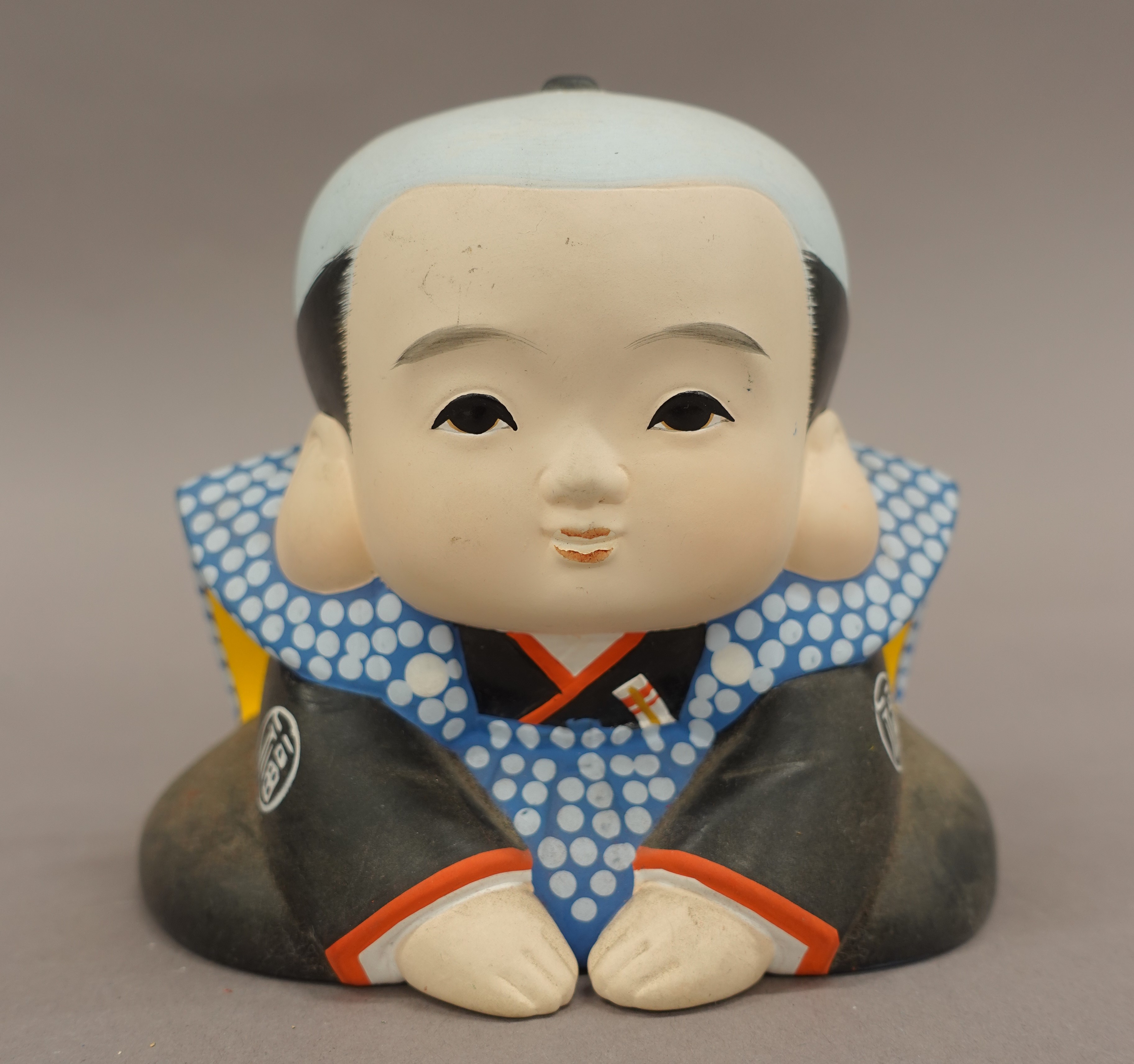 江戸時代✡️怪物級のパワー‼️福を呼ぶ❗福助さん(土焼き)